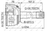 ШРУС TG-9574 / TO-074 * TiGuar