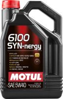 Motul 6100 Syn-Nergy SAE 5W40 4л (ИМПОРТ)