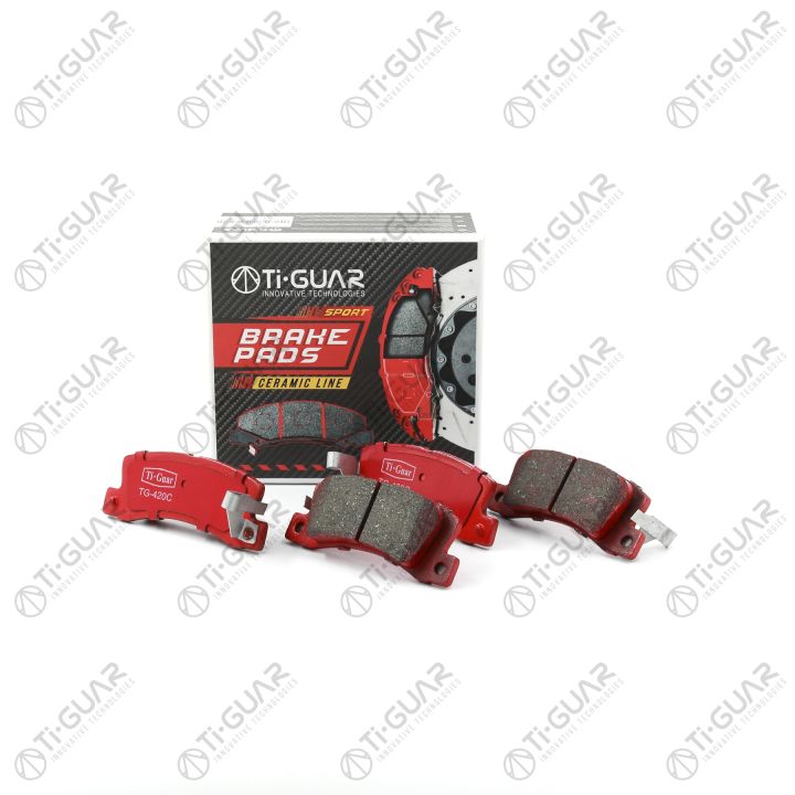 Тормозные колодки TG-420C/PF1321 (КЕРАМИКА)* Ti·GUAR Тормозные колодки TG-420C/PF1321 (КЕРАМИКА)* Ti·GUAR