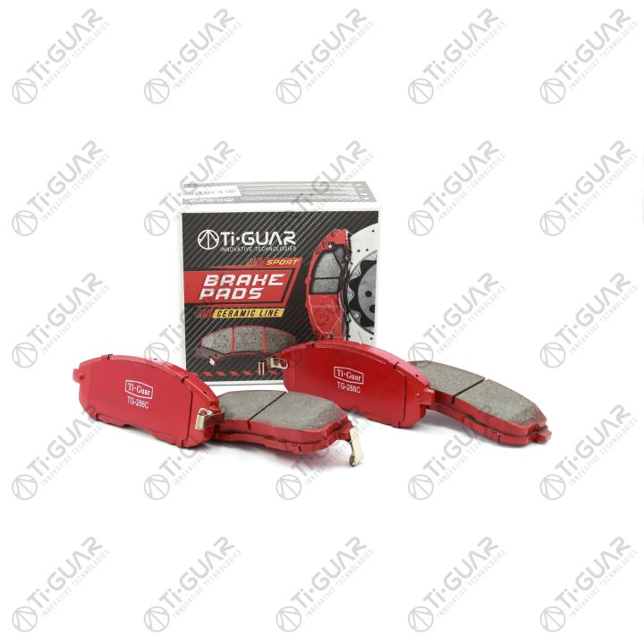Тормозные колодки TG-286C/PF2201 (КЕРАМИКА)* Ti·GUAR