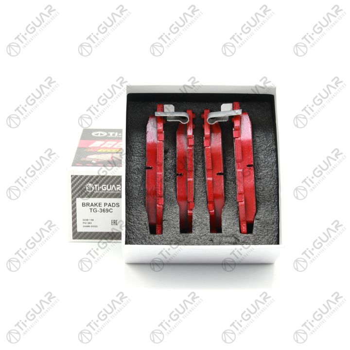Тормозные колодки TG-369C/PF1363 (КЕРАМИКА)* Ti·GUAR